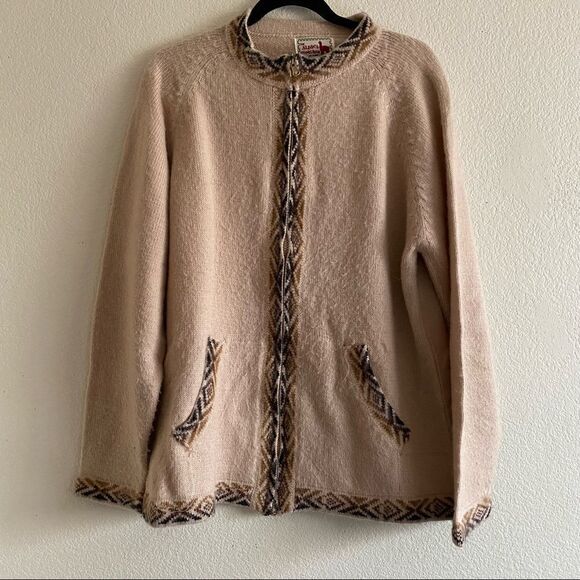 🍄 The Alpaca Connection Alpaca Wool Sweater for fall Rory Gilmore style - Picture 3 of 9